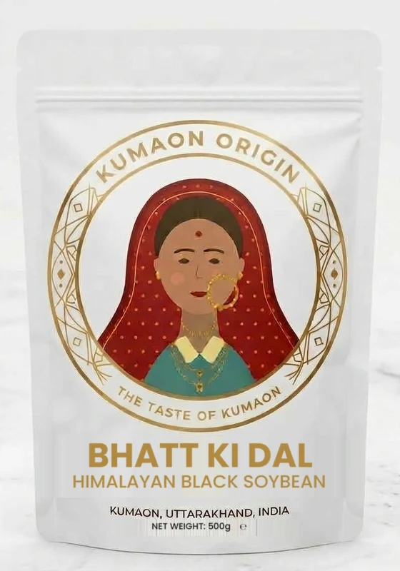 Bhatt ki Dal black soybean, Kumaon Origin pouch