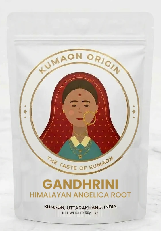 Gandhrini (Himalayan Angelica Root) pouch, Kumaon Origin