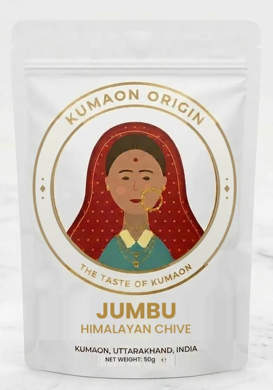 Jumbu (Himalayan Chive) pouch, Kumaon Origin