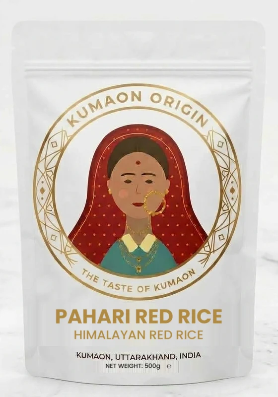 Pahari Red Rice, Kumaon Origin pouch